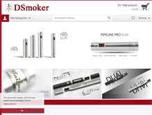 Tablet Screenshot of dsmoker.net